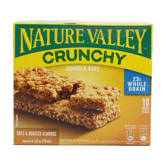 Nature Valley Oats & Honey Crunchy Granola Bars Value Pack 5 x 42 g