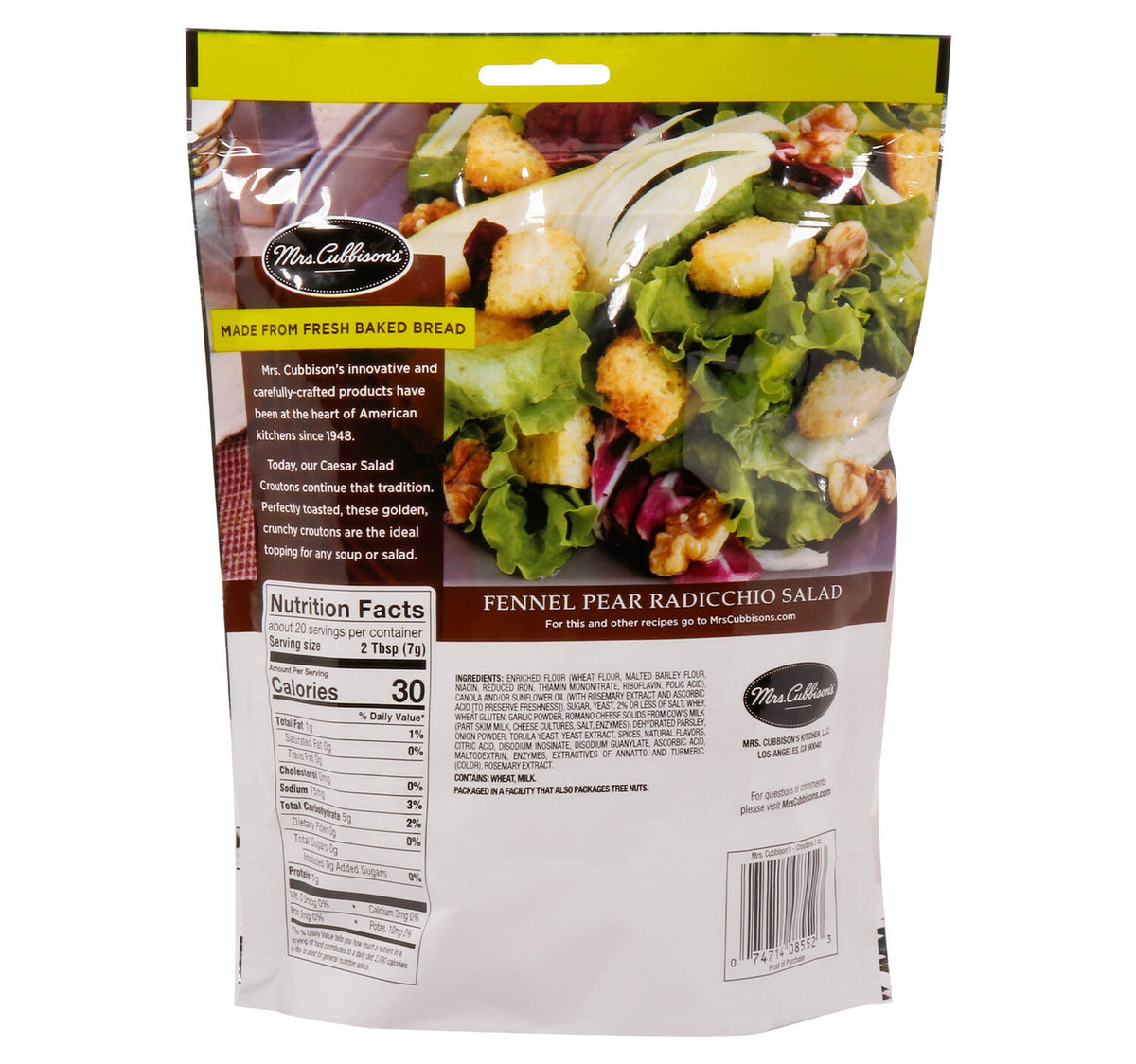 Mrs. Cubbisons Caesar Salad Croutons 141 g