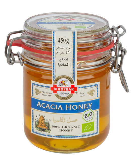 Bihophar Organic Acacia Honey 450 g