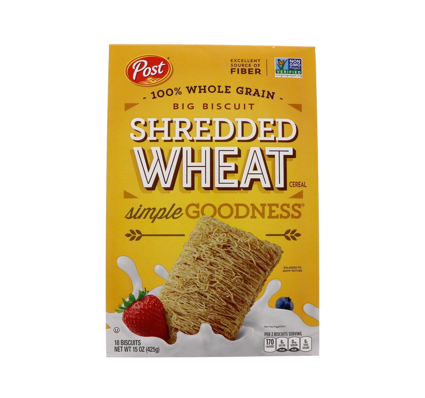 Post Shredded Wheat Cereal Big Biscuit 425 g Lulu Hypermarket