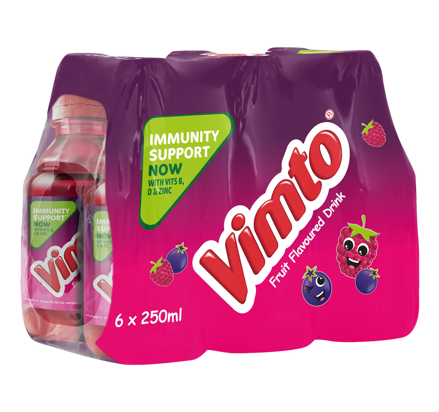 Vimto Fruit Flavoured Drink 6 x 250 ml