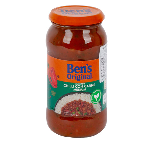 Ben's Original Sauce For Chilli Con Carne Medium 450 g Lulu Hypermarket