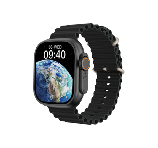 Wiwu SW01 Ultra Sports Smartwatch, Black Lulu Hypermarket