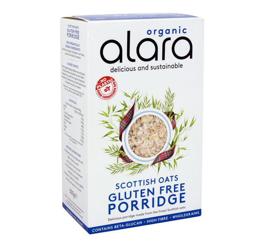 Alara Organic Gluten Free Scottish Porridge Oats 500 g Lulu Hypermarket
