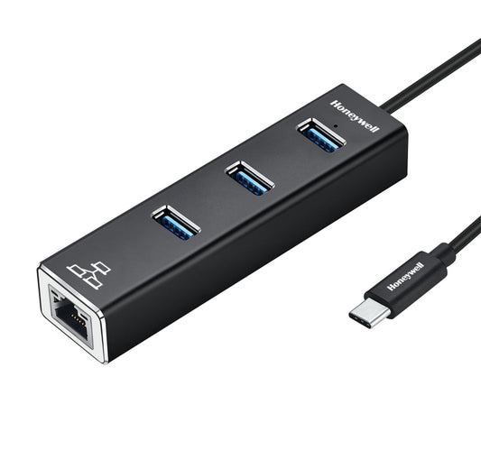 Honeywell Type-C to USB 3.0 with Gigabit Ethernet Adapter, HC000006