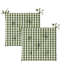 Homewell Chair Pad, 40 x 40 cm, 2 pcs, Green