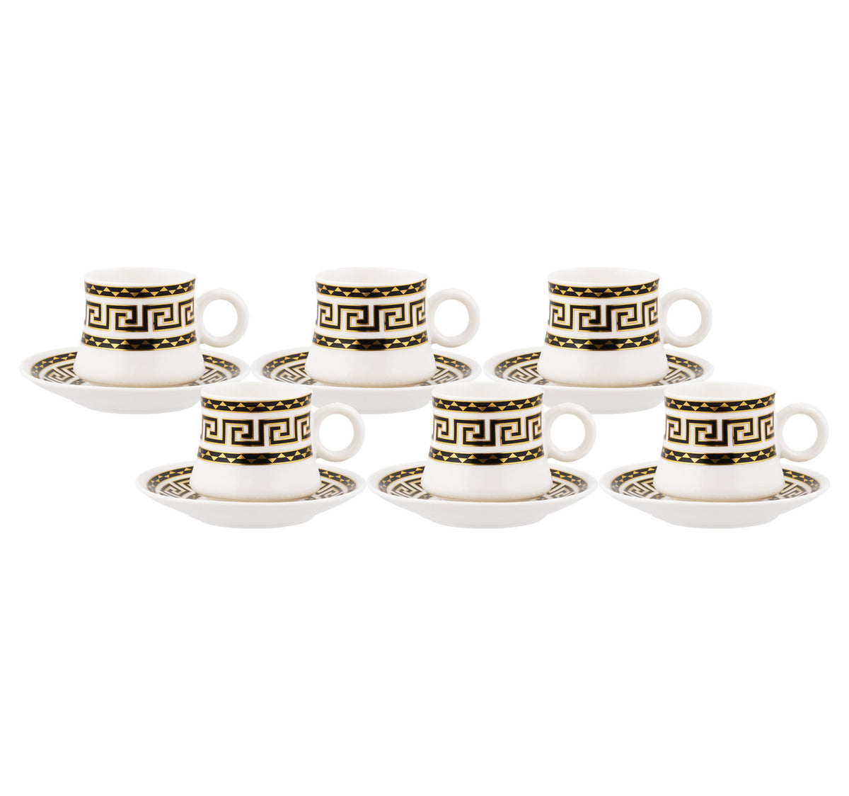 Home Turkish Cup Set, 90 cc, 12 pcs, MK06-12