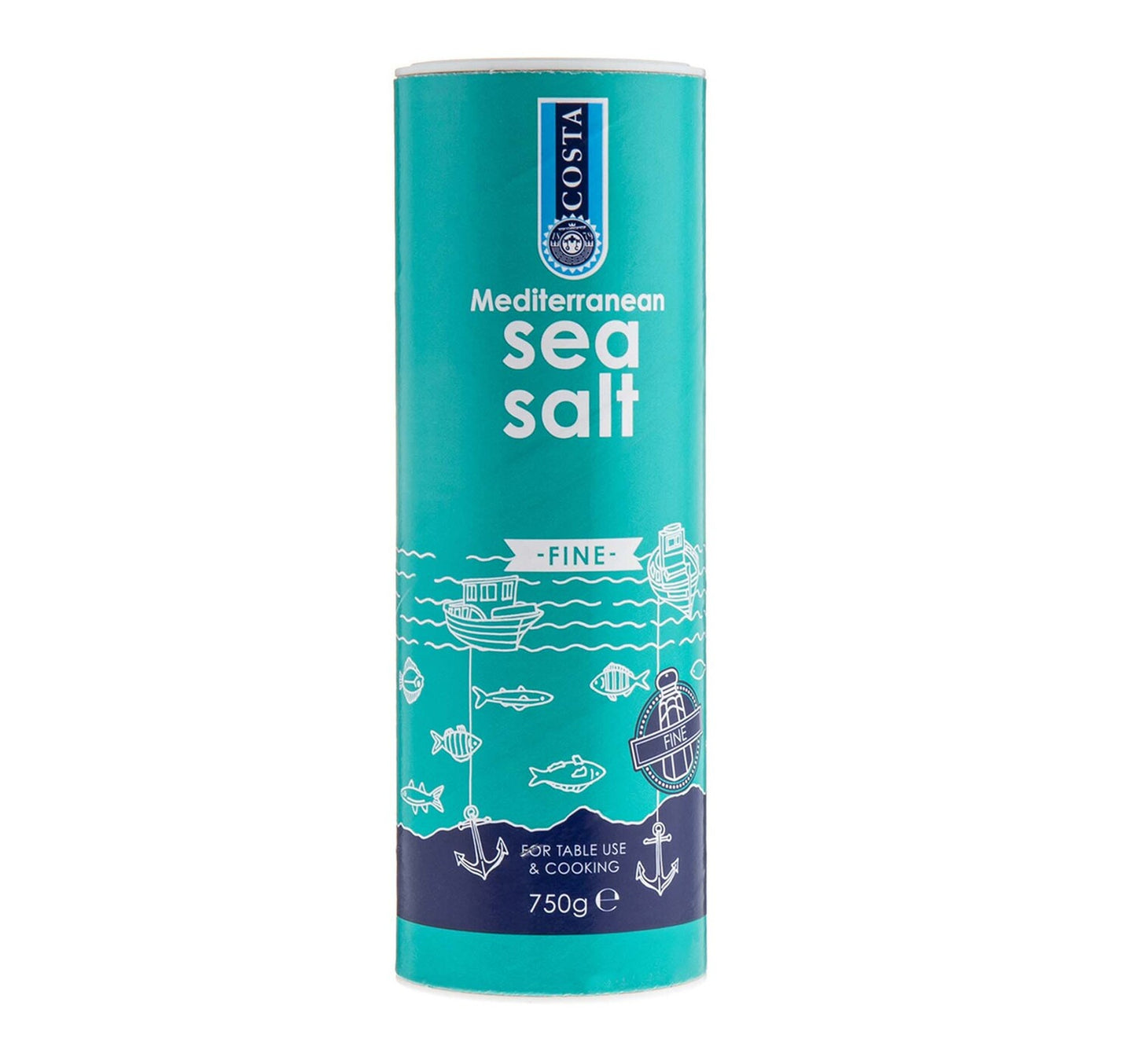 Costa Fine Mediterranean Sea Salt 750 g