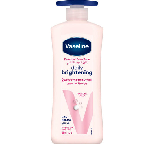 Vaseline Essential Even Tone Daily Brightening Body Lotion 400 ml