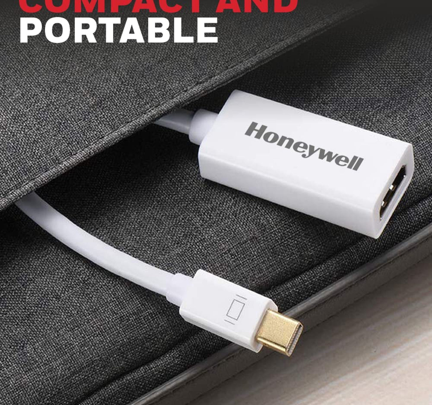 Honeywell Mini Display to HDMI Adapter, White, HC000002/ADP