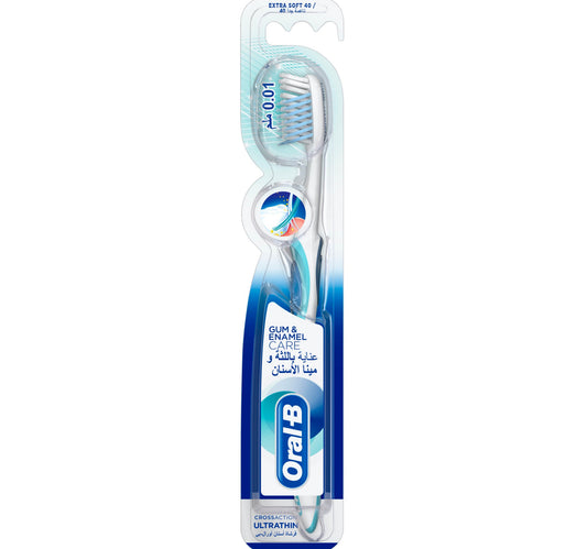 Oral B Gum & Enamel Care Extra Soft Manual Toothbrush Assorted Colors 1 pc