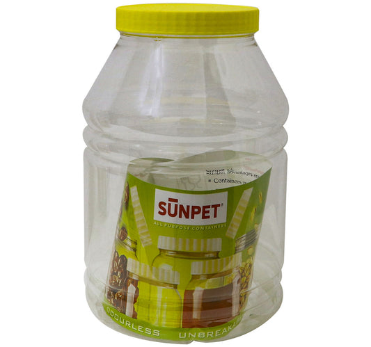 Sunpet Plastic Jar, 6000 ml
