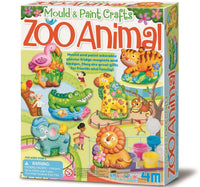 4M Mould And Paint Crafts Zoo Animal, 4753
