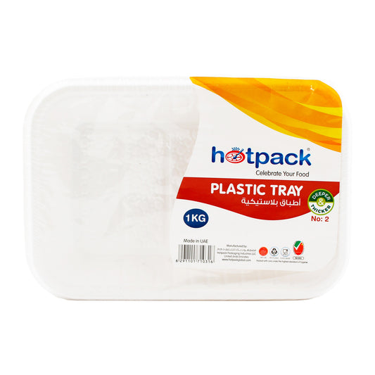 Hotpack Plastic Tray No:2 1 kg