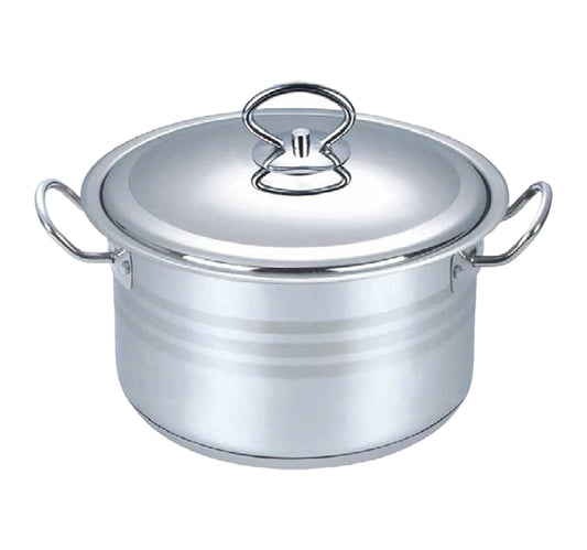 Chefline Stainless Steel Cooking Pot, 30 cm, CS175