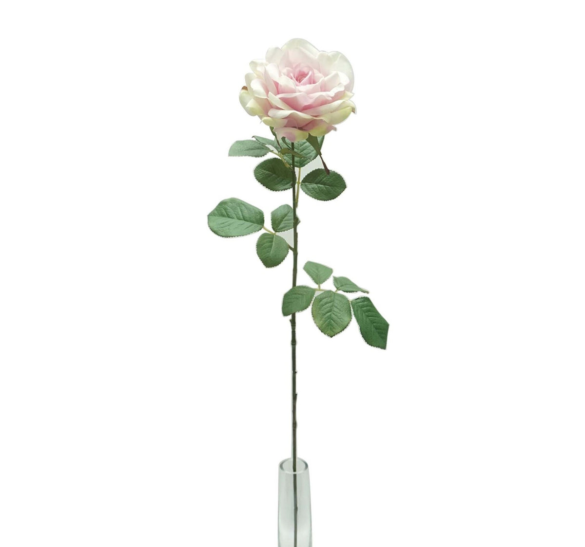 Maple Leaf Artificial Stick Flower Rose 80cm 2282 Assorted