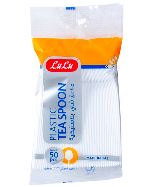 LuLu Plastic Tea Spoon 50pcs