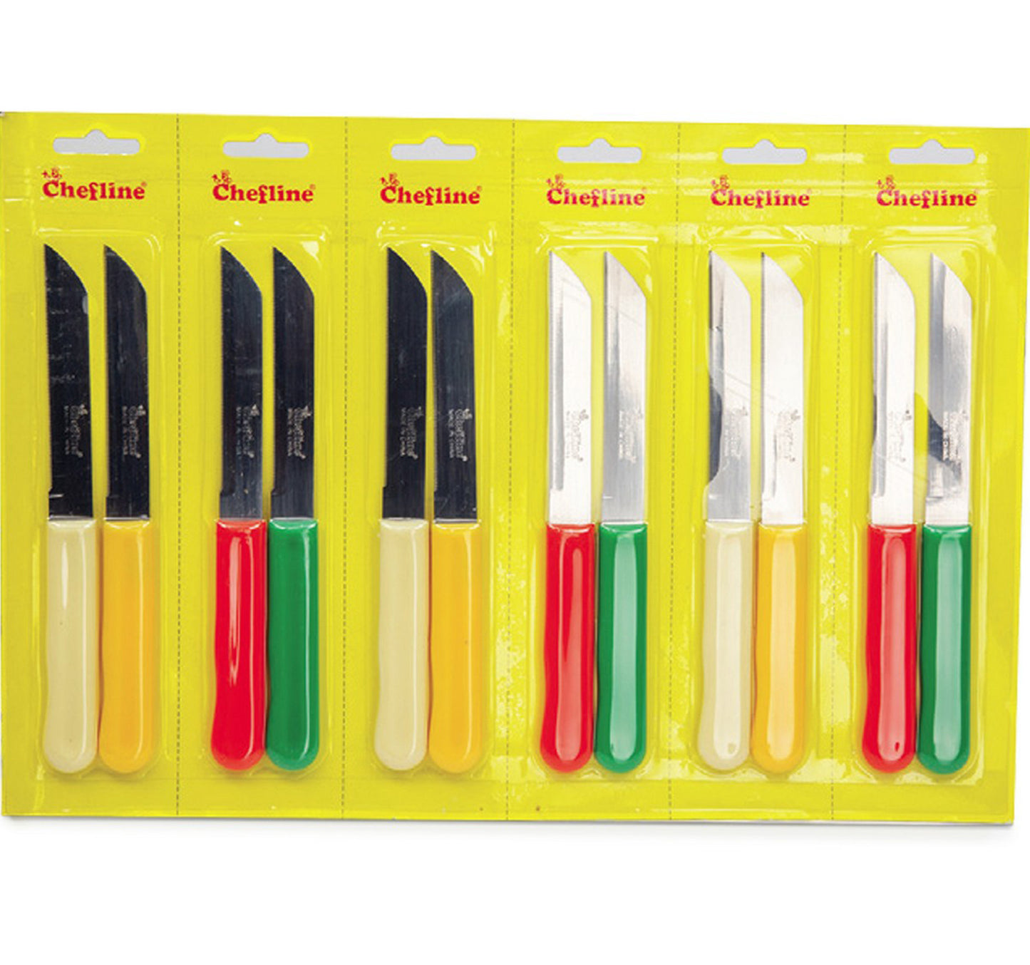 Chefline Fruit Knife Set, 12 Pcs, GK255