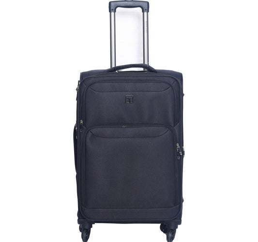 Beelite 4 Wheel PE Soft Trolley With Cover HH2218 20" Assorted Colors