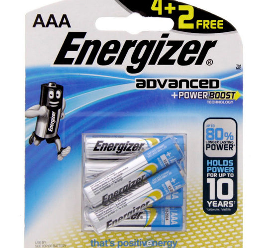 Energizer Advanced +Power Boost AAA Battery X92RP6