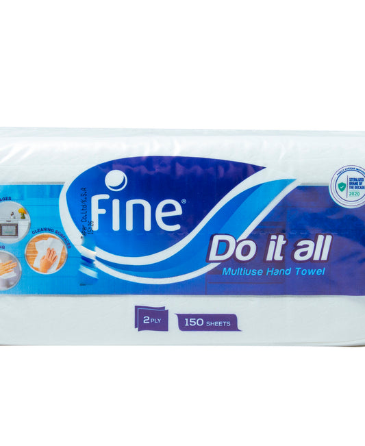 Fine Multiuse Hand Towel 2ply 150 Sheets