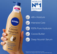 Nivea Body Lotion for Dry Skin Cocoa Butter 400 ml