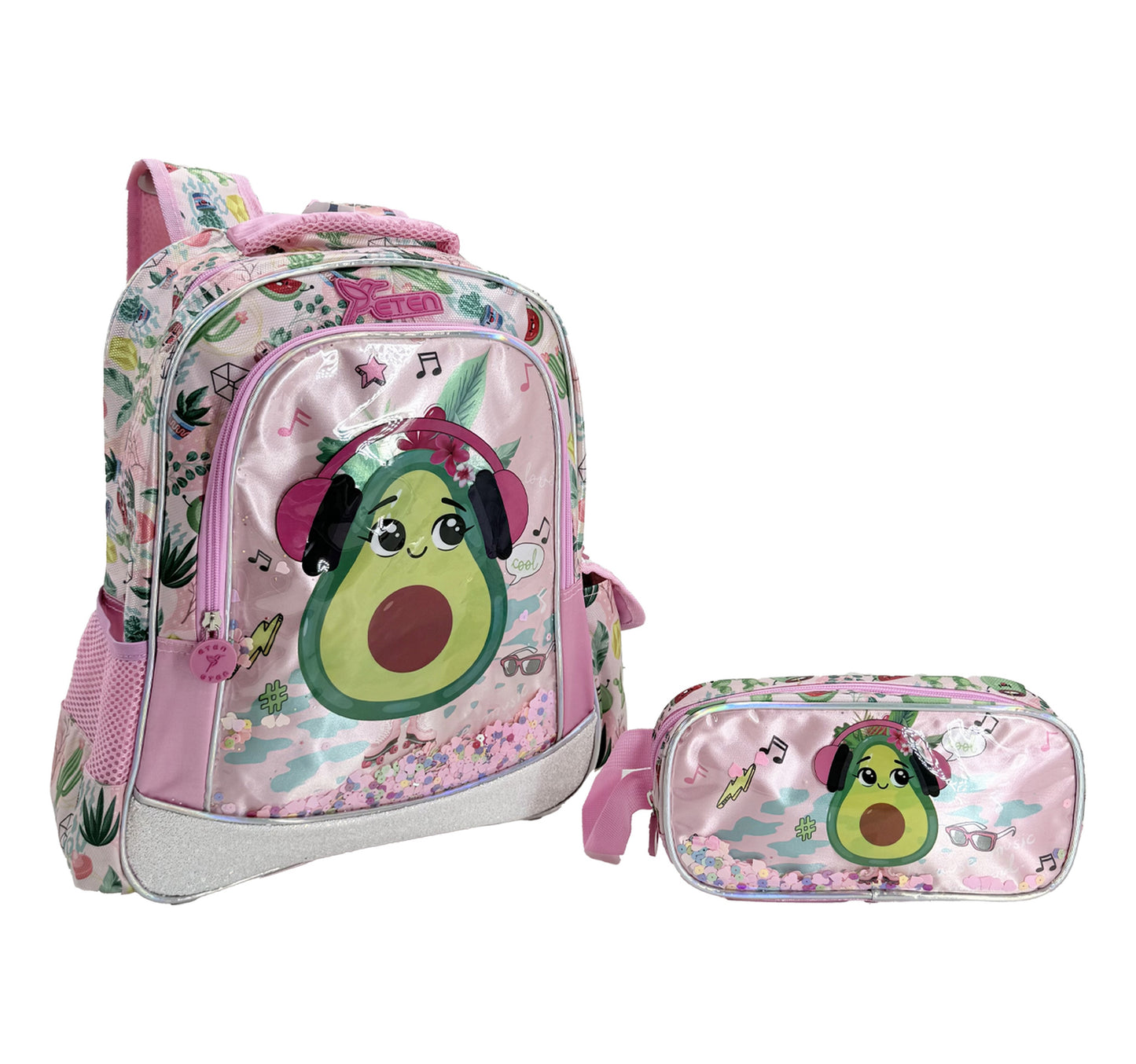 Eten Coco Backpack with Pencil Case, 16 inches, YX2508