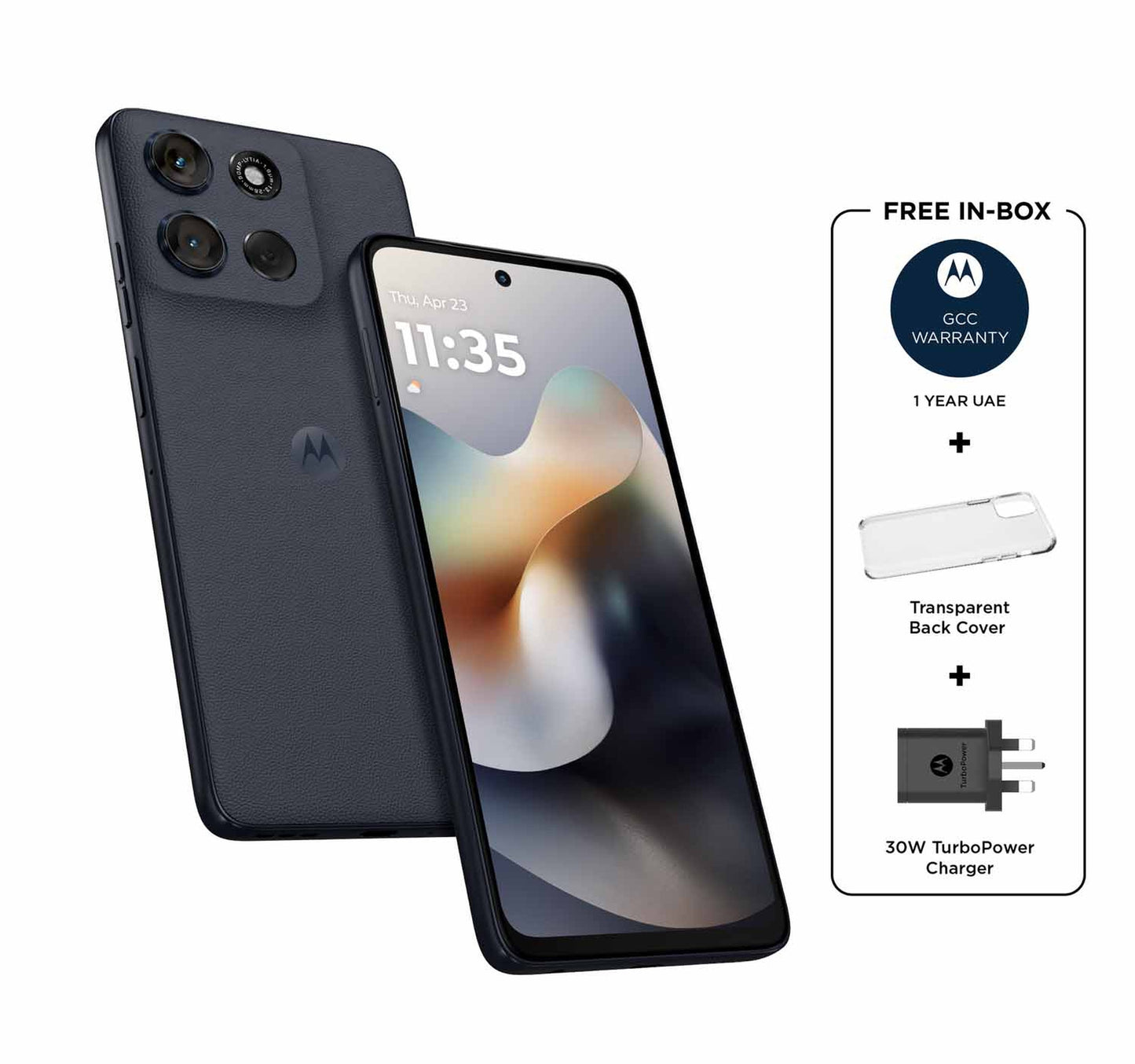 Motorola G56 5G Smartphone, 12 GB RAM, 256 GB Storage, Black Oyster Sultan Center