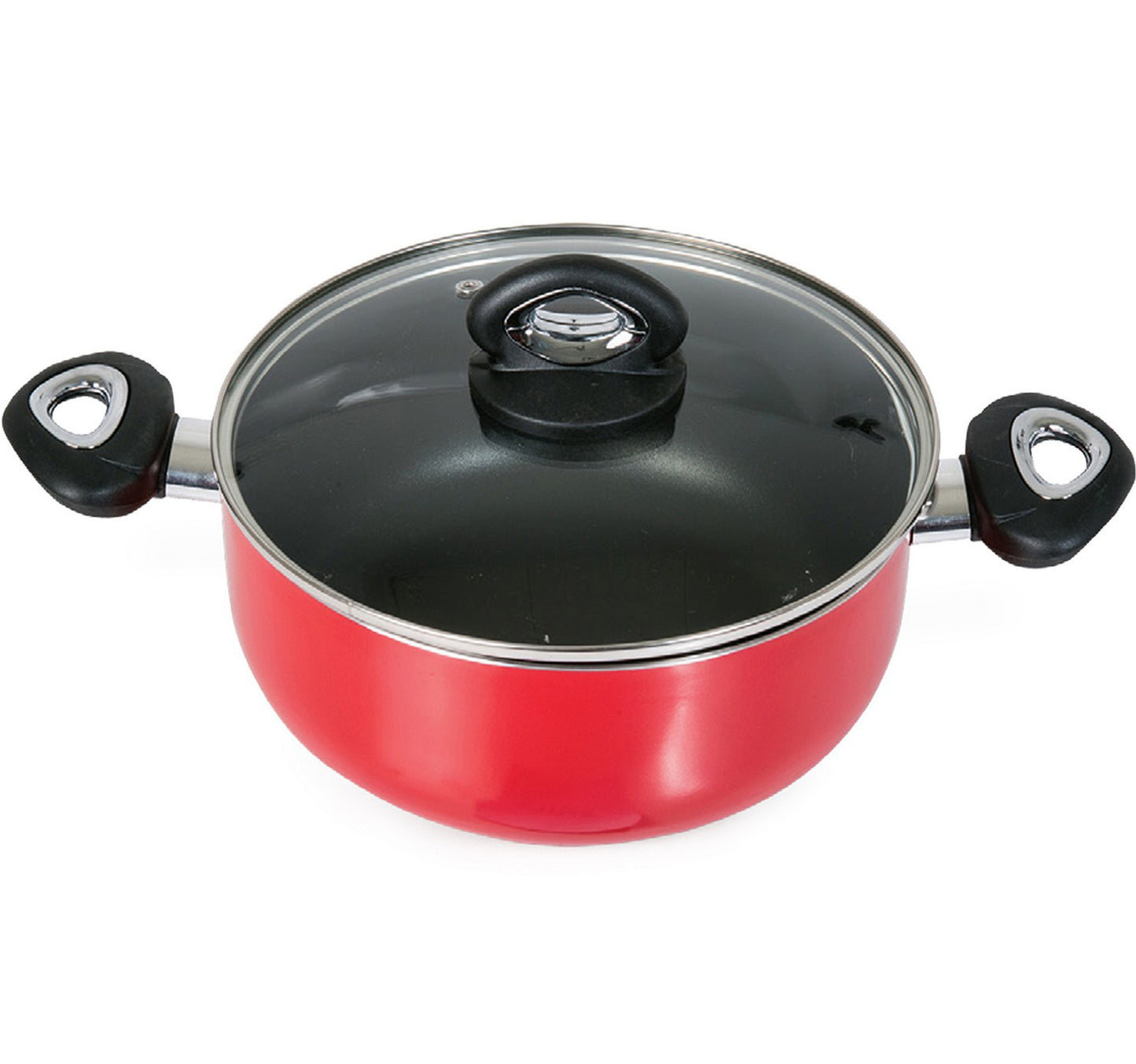 Chefline Dutch Oven 24cm with Induction Base + Glass Lid