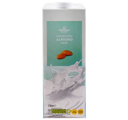 Morrisons Unsweetened Almond Drink 1 Litre Lulu Hypermarket