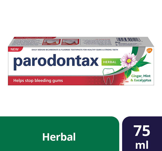 Parodontax Herbal Ginger Mint Eucalyptus Toothpaste 75 ml