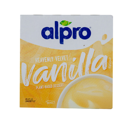 Alpro Soya Dessert Heavenly Velvet Vanilla 4 pcs Lulu Hypermarket