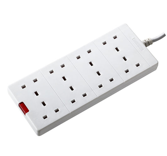 Masterplug Extension 8 Way BEN210 2 Meter