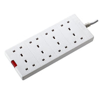 Masterplug Extension 8 Way BEN210 2 Meter