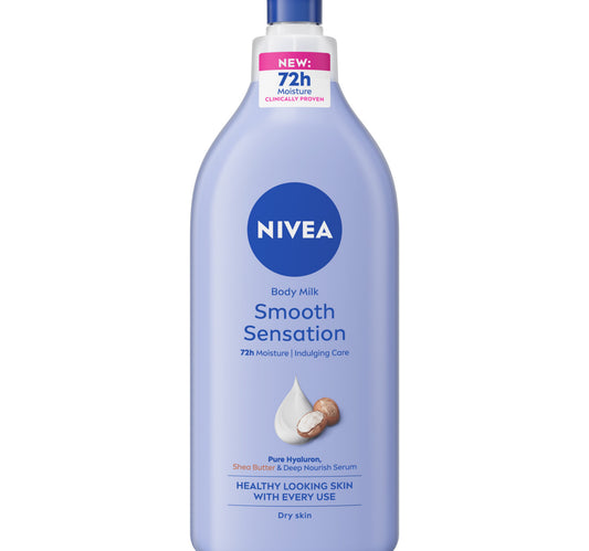 Nivea Body Lotion for Dry Skin Shea Smooth with Deep Moisture Serum 625 ml