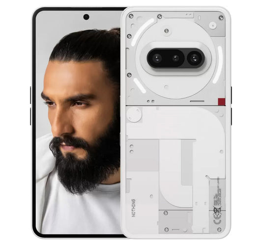 Nothing Phone (3a) 5G Smartphone, 12 GB RAM, 256 GB Storage, White, A10400152 Lulu Hypermarket