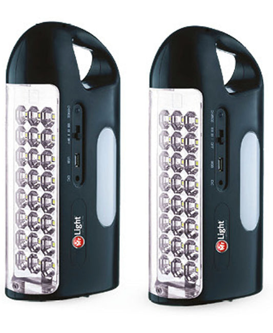 Mr. Light Emergency Light MR670 2Pc Combo
