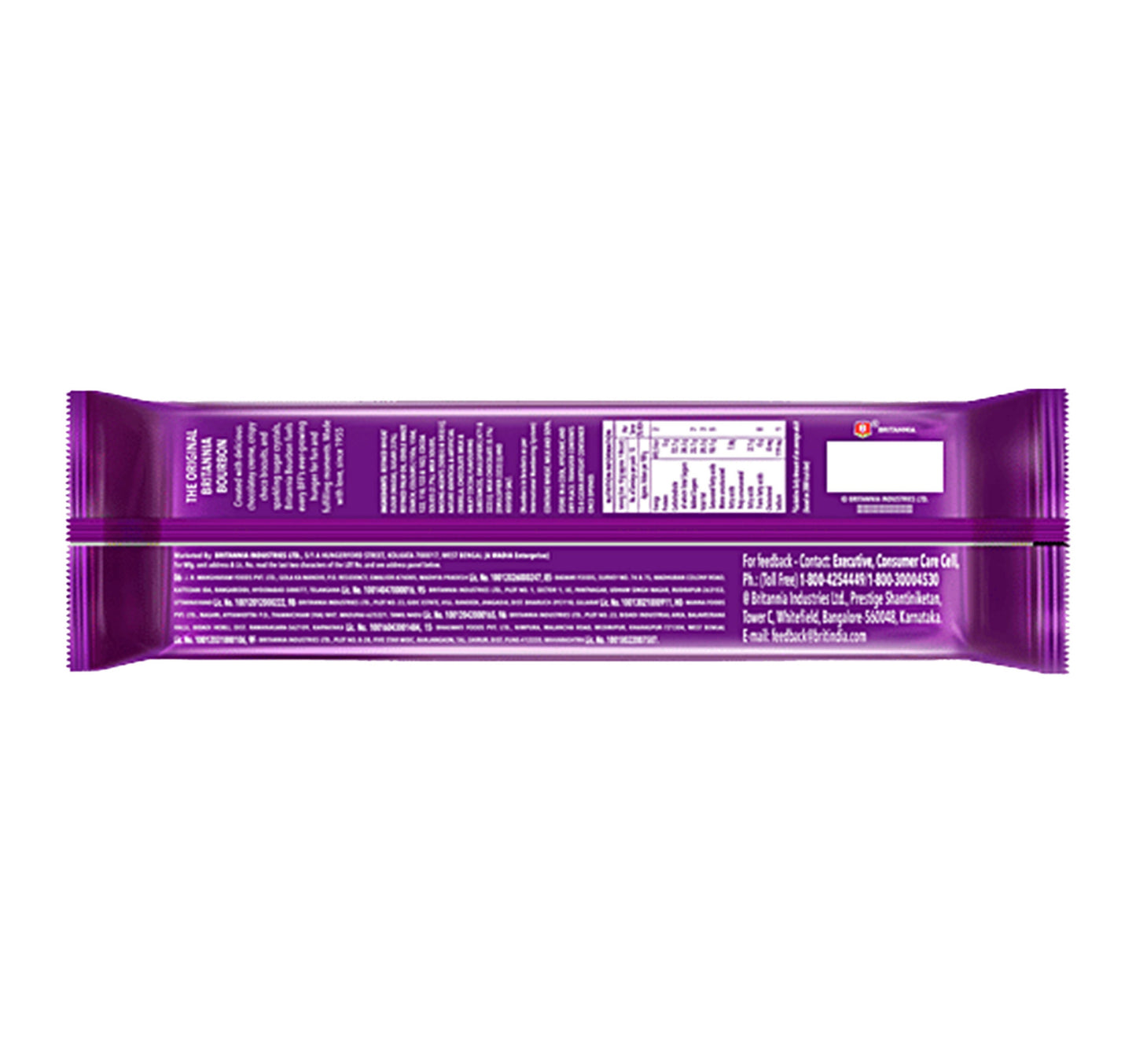 Britannia The Original Bourbon Creme Biscuit with Chocolate 100 g