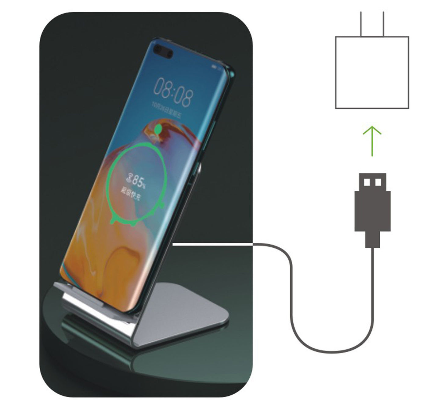 Ikon Magnetic Wireless Charger, IK-TWC51