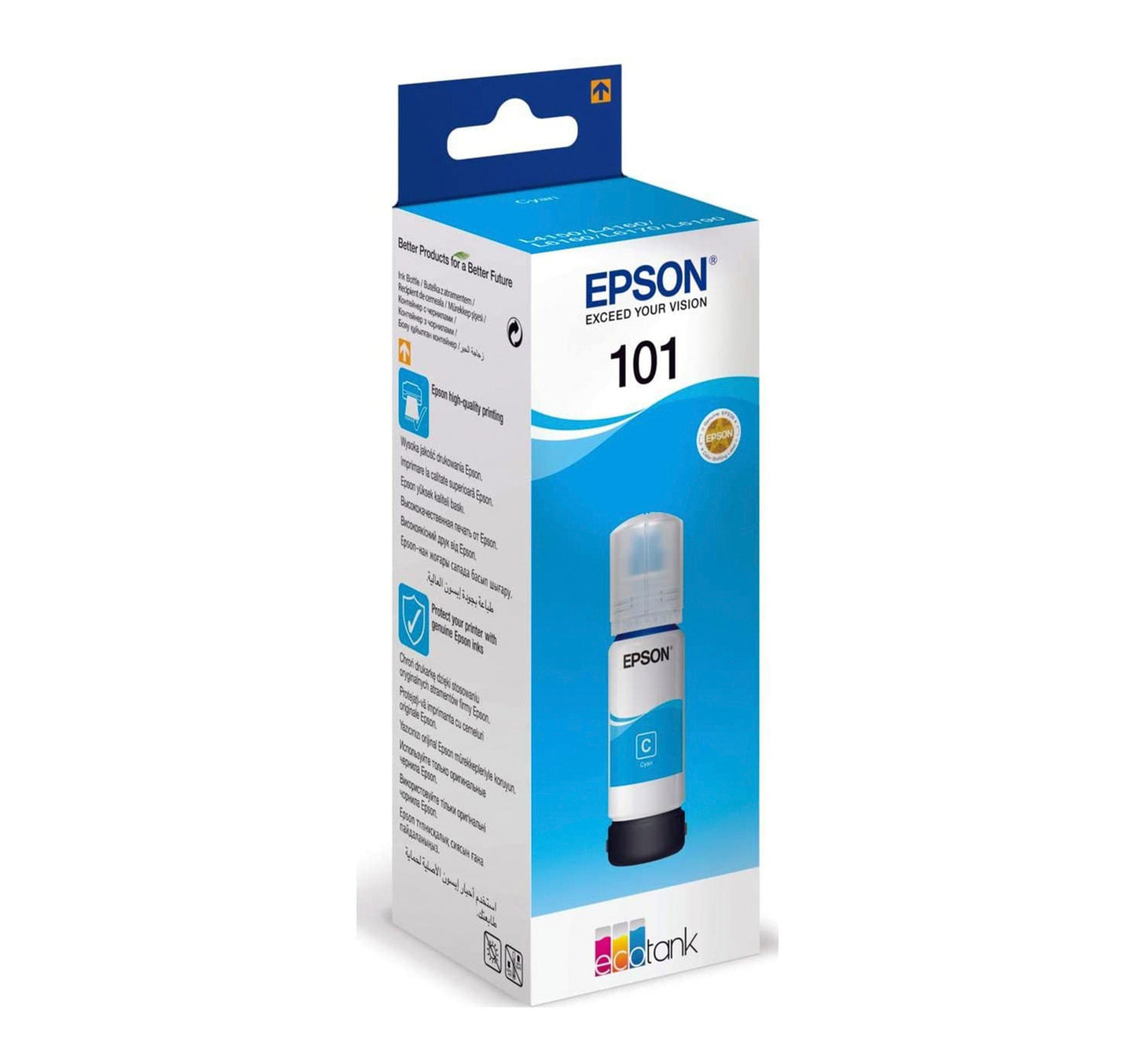 Epson 101 EcoTank Cyan Ink Bottle (T03V2-C13T03V24)