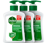 Dettol Original Anti-Bacterial Liquid Hand Wash Value Pack 3 x 200 ml