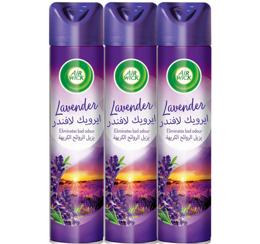 Air Wick Aerosol Lavender Scent 3 x 300 ml