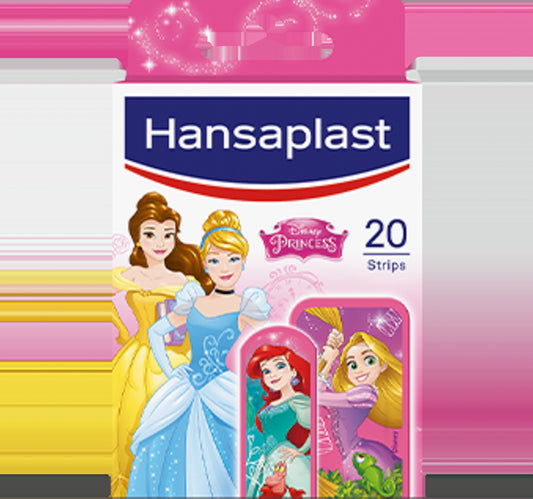 Hansaplast Disney Princess Wound Plasters Kids Plasters Water-Resistant 20 pcs