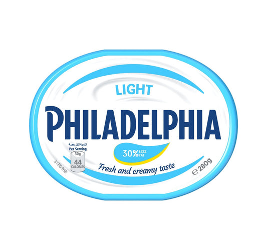 Philadelphia Light Cream Cheese 280 g Lulu Hypermarket