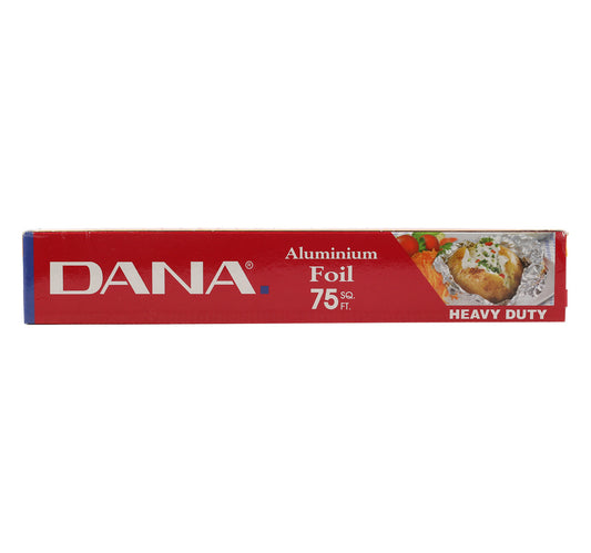 رقائق ألومنيوم دانا شديدة التحمل 24 مترًا × 30 سم × 75 قدمًا مربعًا، قطعة واحدة