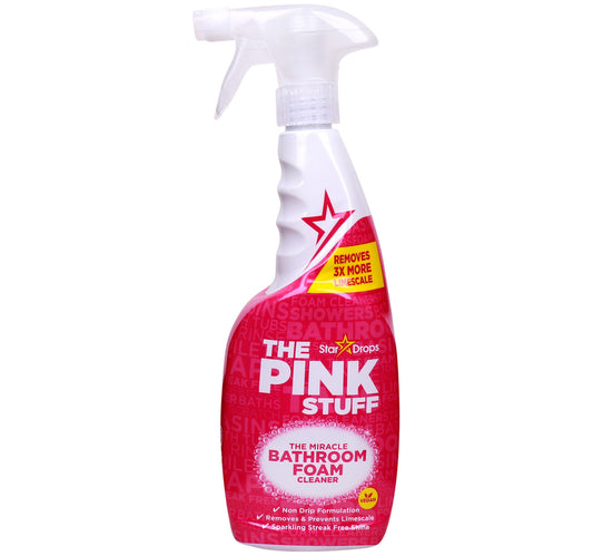 Star Drops Pink Stuff Miracle Bathroom Foam Cleaner 750 ml