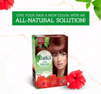Vatika Naturals Henna Burgundy 3.6 Hair Colour 60 g