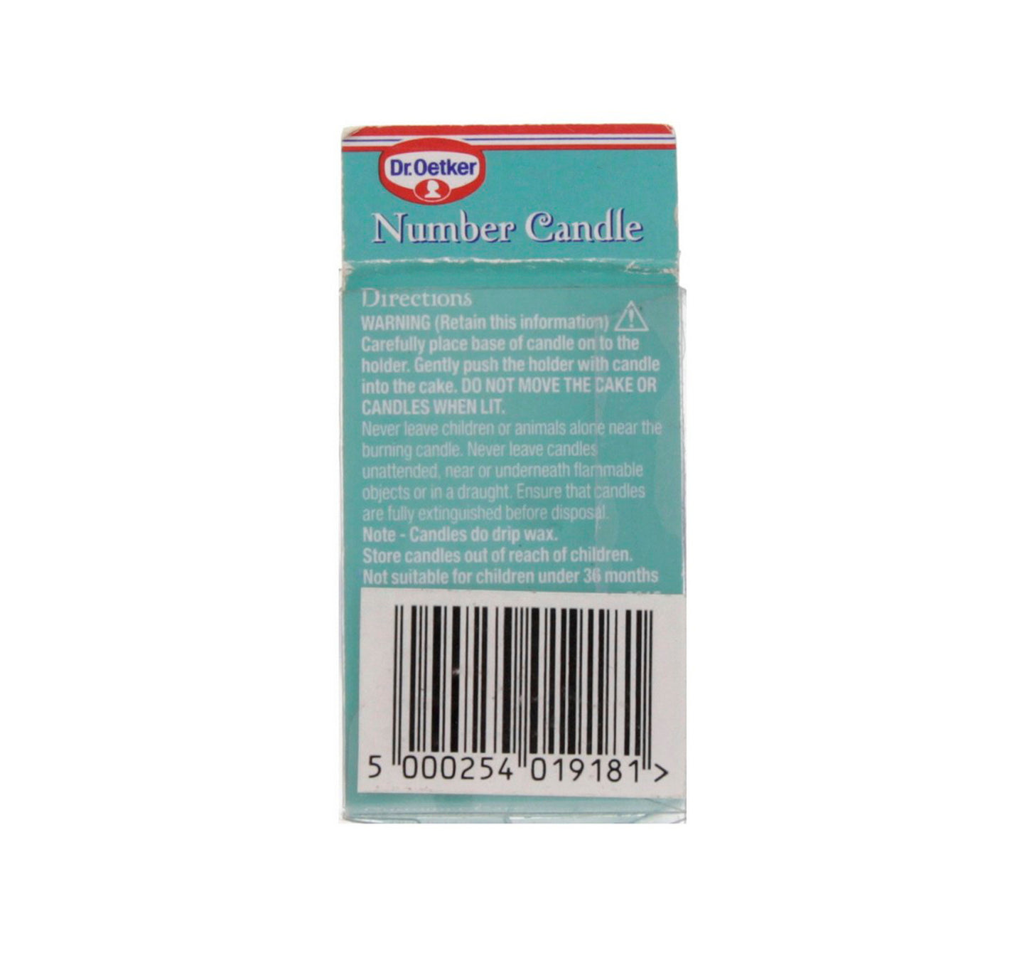 Dr.Oetker Birthday Candle No. 0 1pc