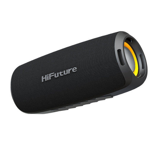 HiFuture Gravity Two Way Portable Wireless Speaker, Black