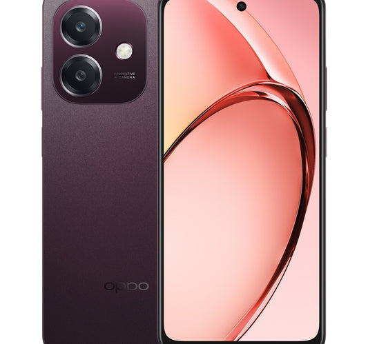 Oppo A60 5G Dual SIM Smartphone, 6 GB RAM, 128 GB Storage, Nebula Red Lulu Hypermarket